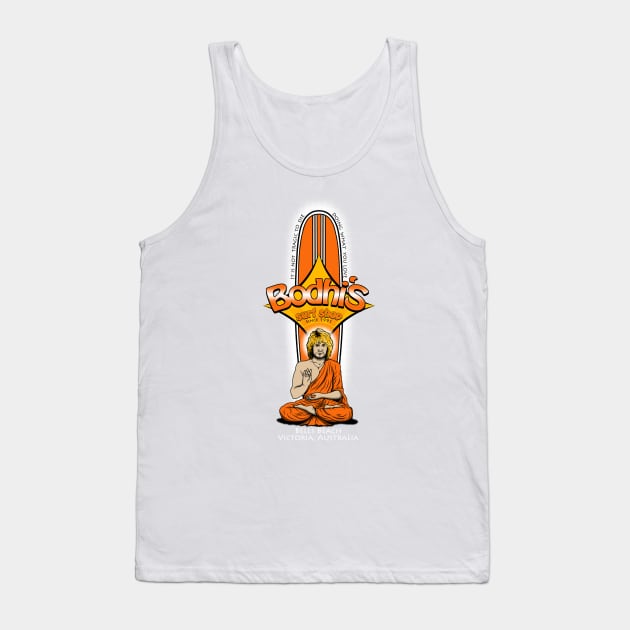 Bodhi's Surf Shop Tank Top by TomLedin